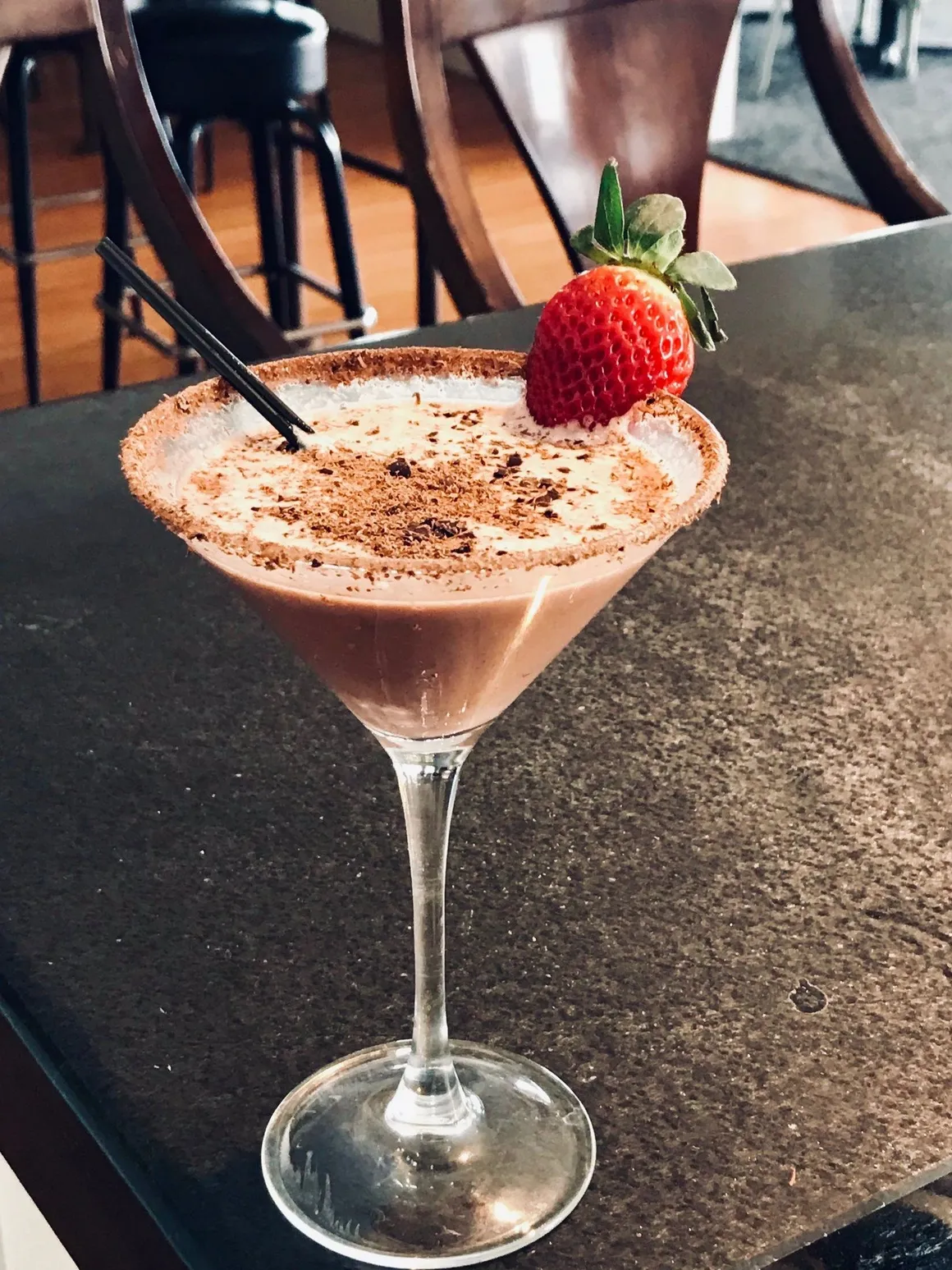 A handcrafted cocktail