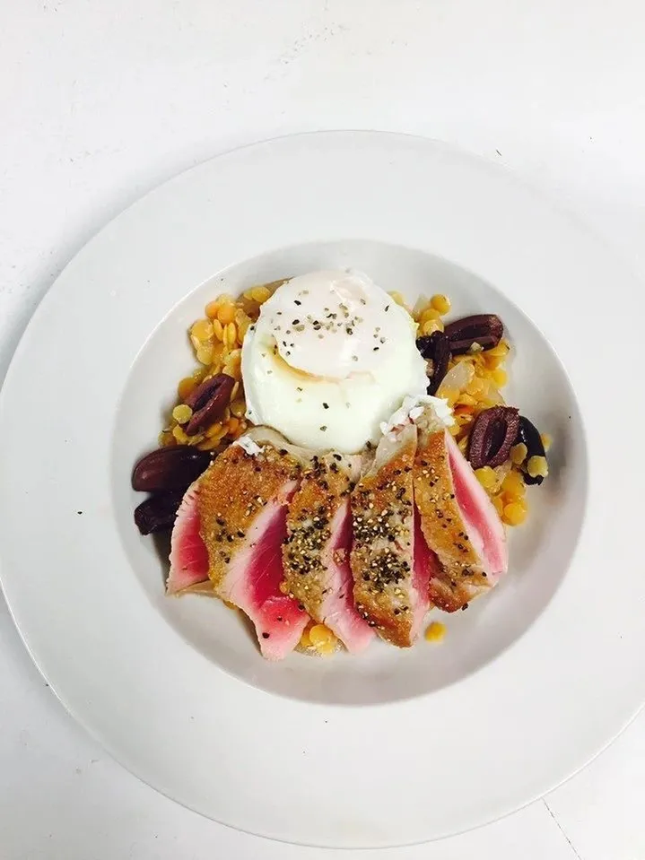 A plated dish from the chef